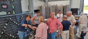 The public tasting after the judges had made their judgement. All Wines were made available for the public to try.